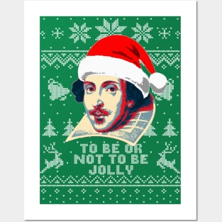 Wiliiam Shakespeare To Be Or Not To Be Jolly Posters and Art